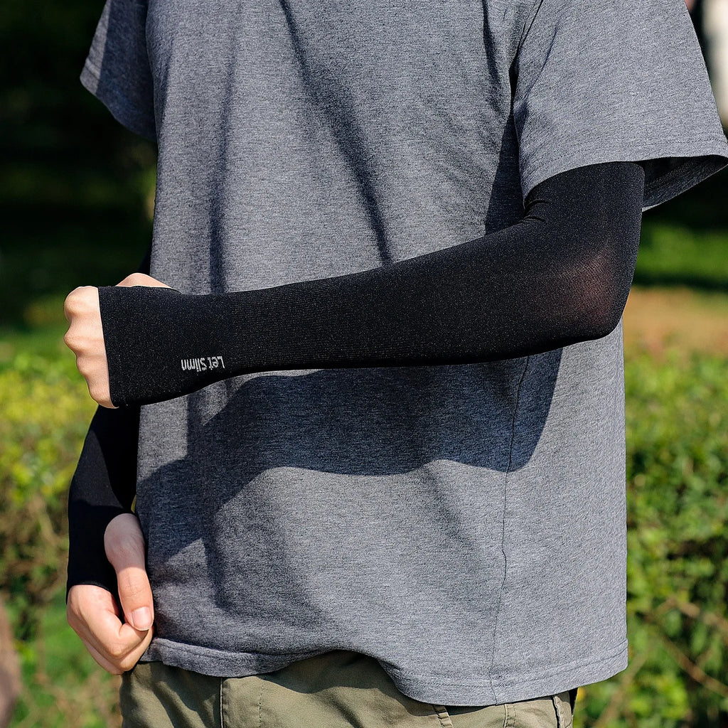 Pair Cycling Arm Sleeves Sun