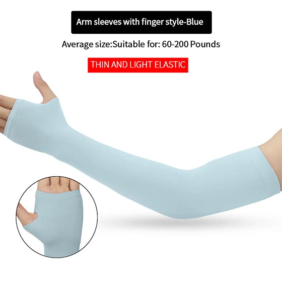 Pair Cycling Arm Sleeves Sun