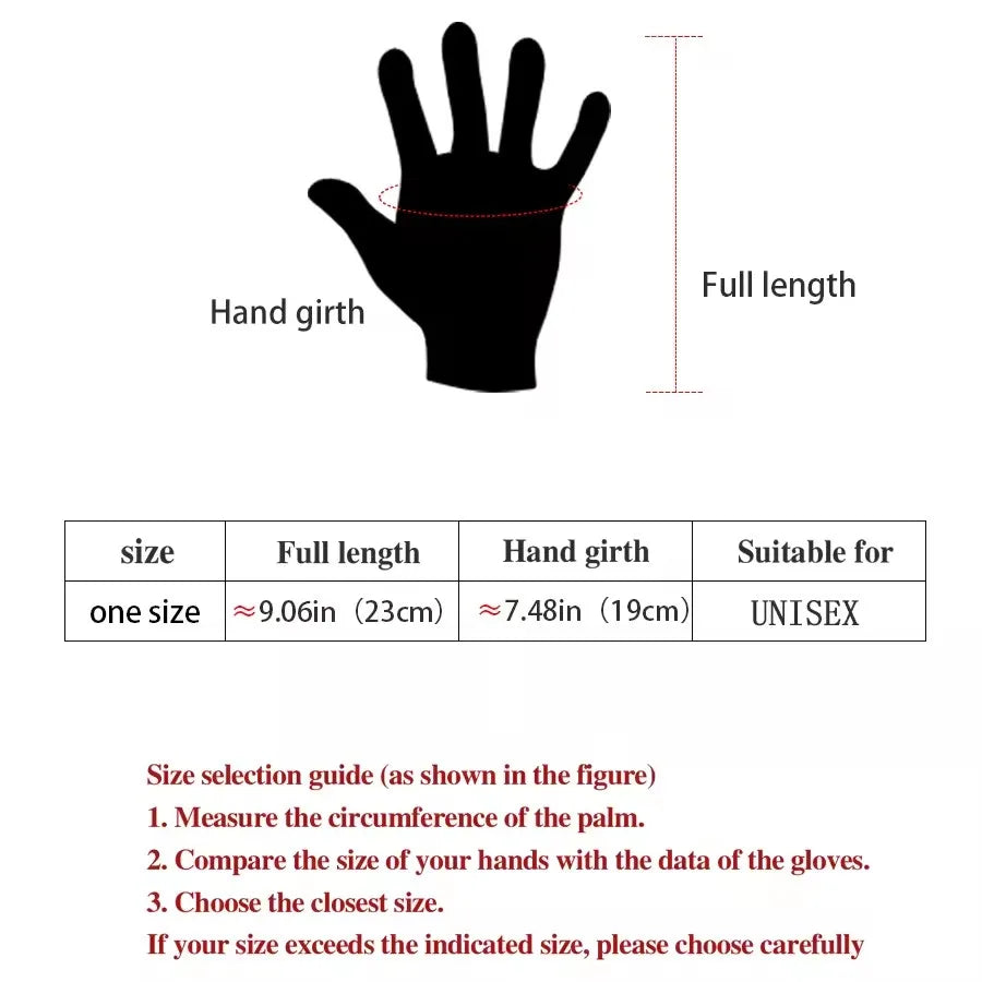 Ladies' Warm Windproof Gloves Korean Suede Velvet Gloves