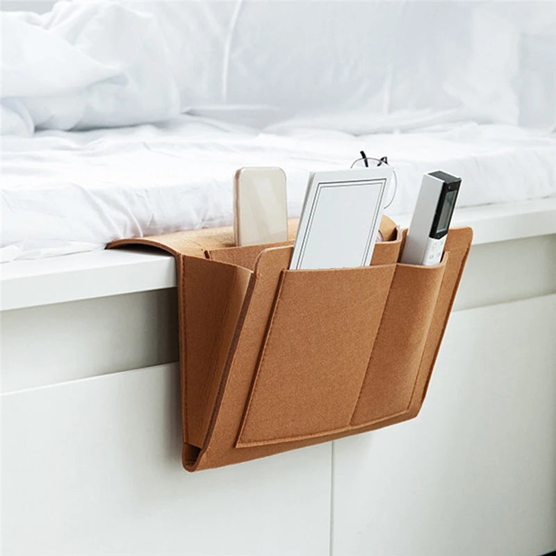 Felt Bedside Storage Bag Organizer