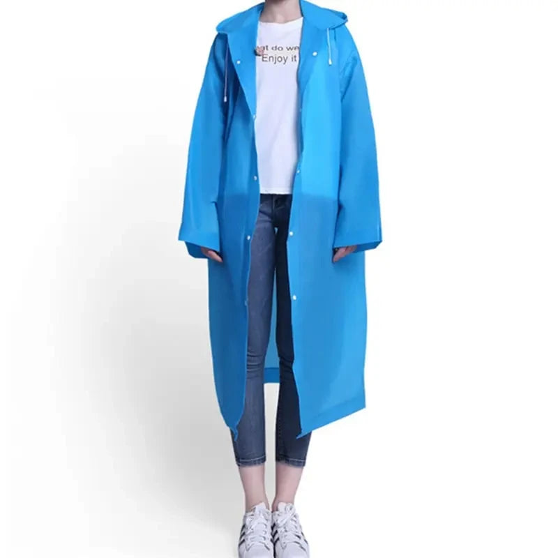 Adult Waterproof One-Piece Raincoat