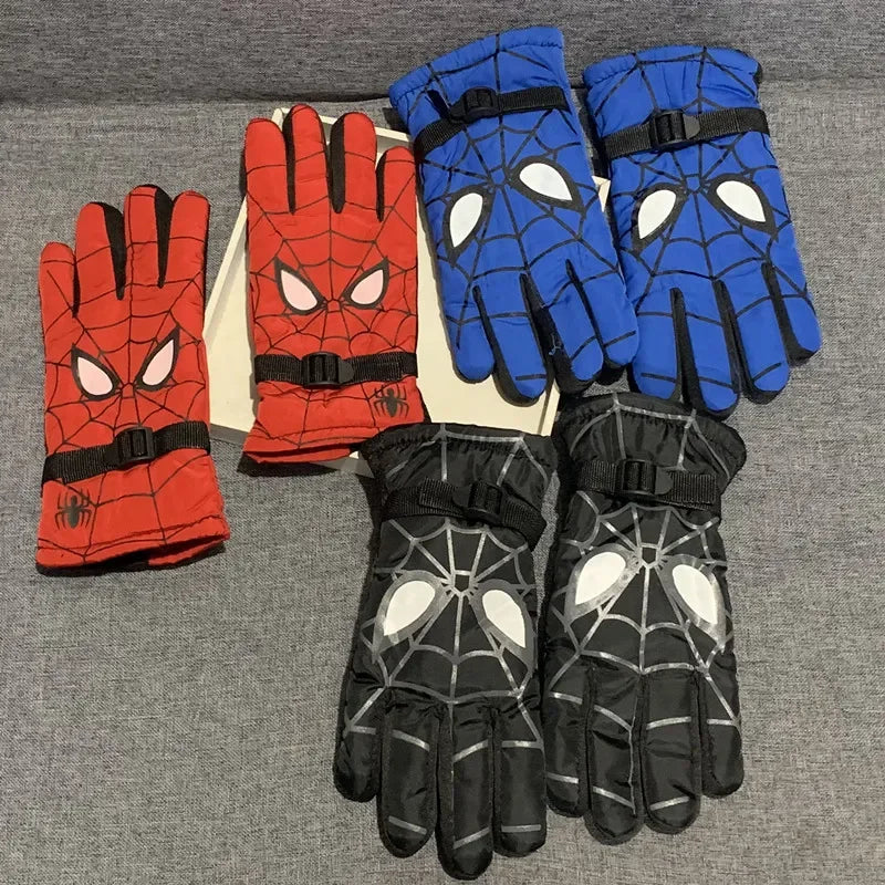 Children Gloves Spider Man