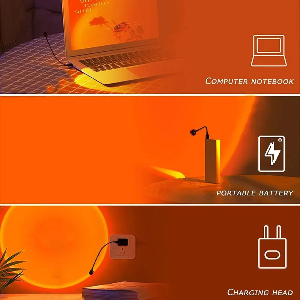 Sunset Ambiance Light-USB