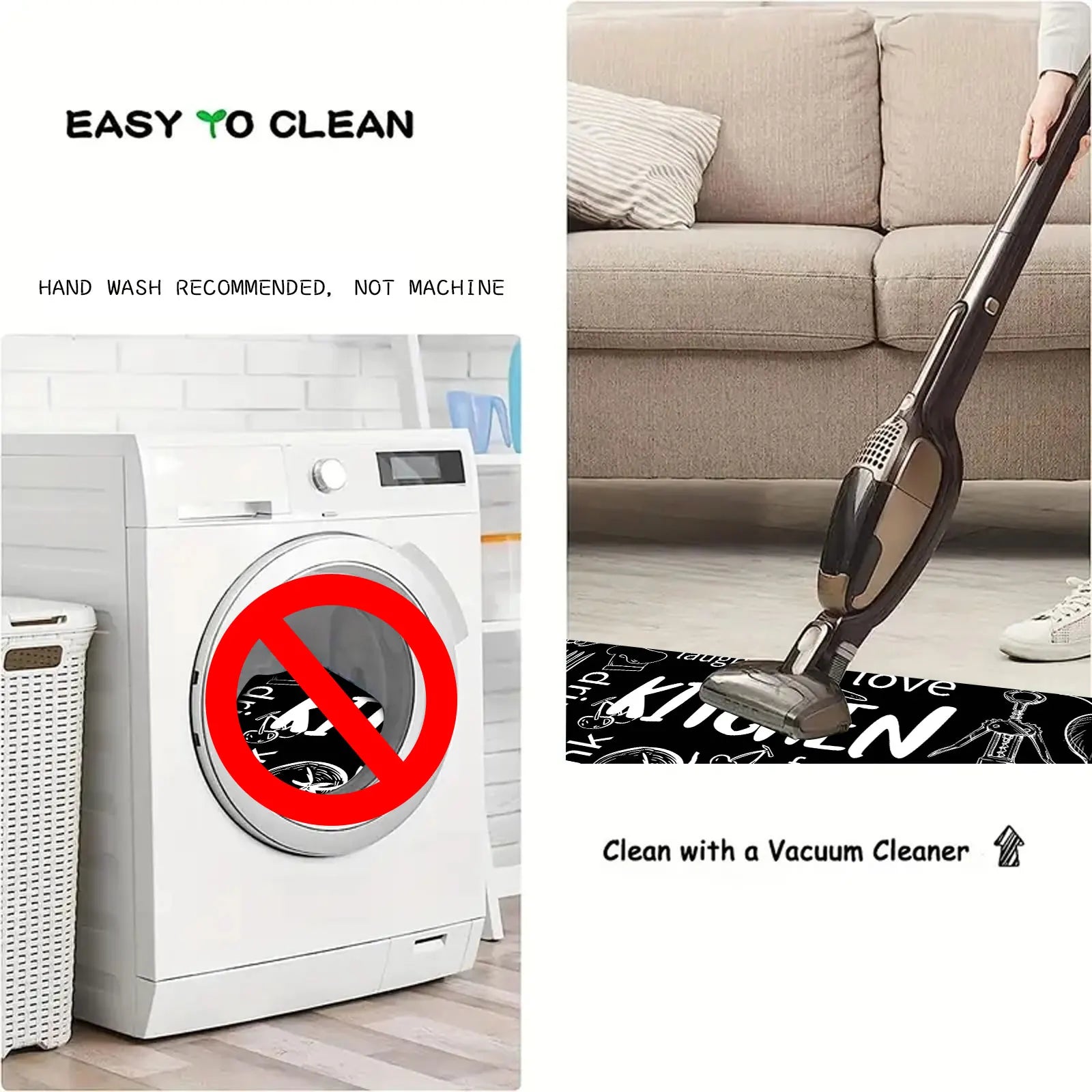 3D Non Slip Bathroom .Washable Quick Drying