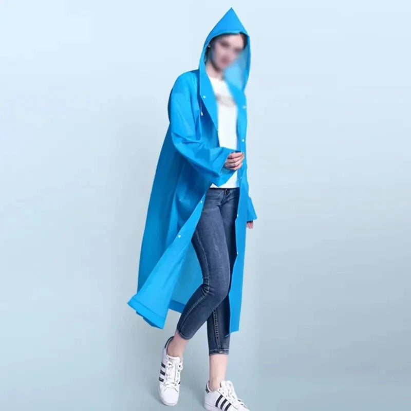 Adult Waterproof One-Piece Raincoat