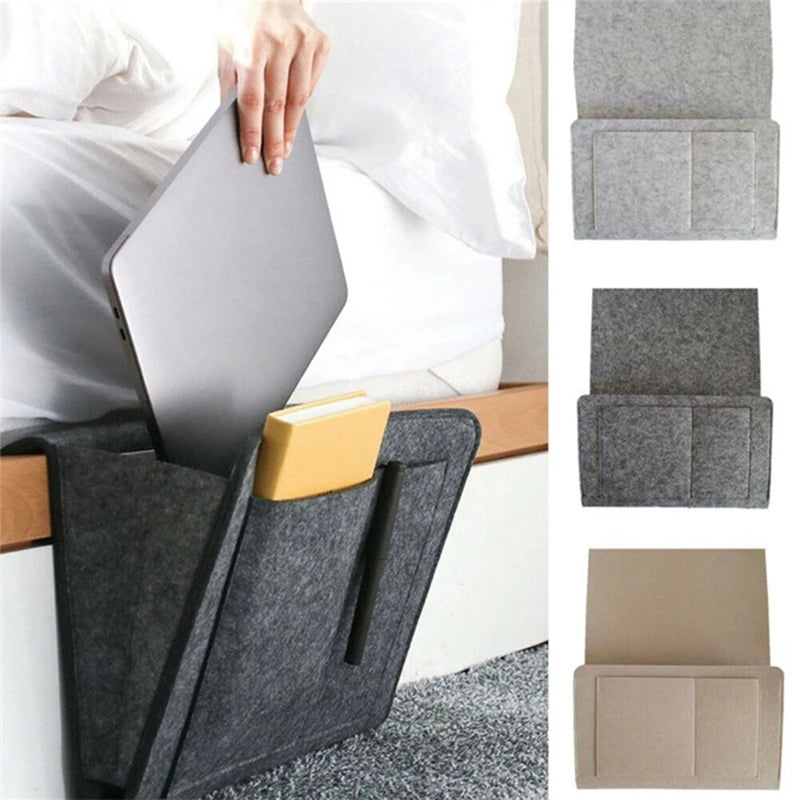 Felt Bedside Storage Bag Organizer