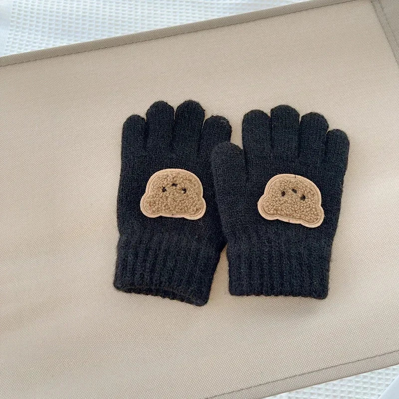 Kids Thick Bear Mittens
