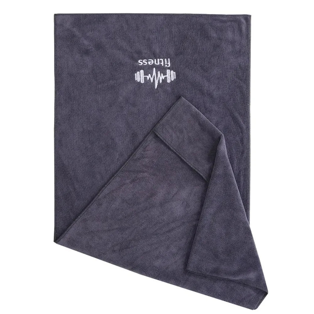 Grey Unisex Gym Towel