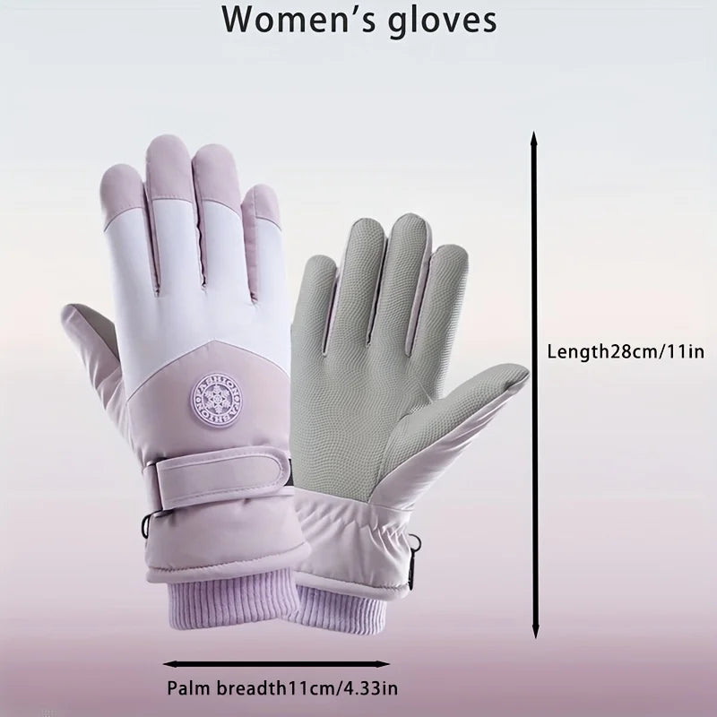 Fashionable design, compatible with touchscreen, thick inner lining, windproof