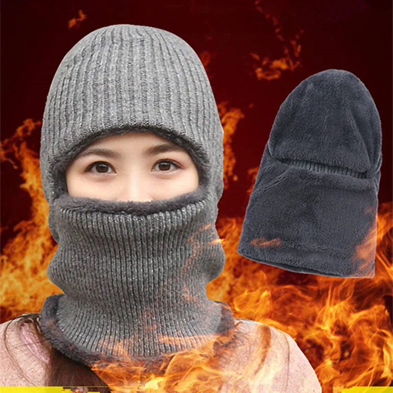 Thick, Windproof, Thermal Full Face Cover for Men and Women