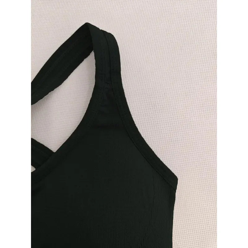 Sports Seamless Comfy & Breathable Push Up Yoga Tank Bra
