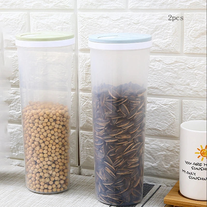 1pc Rice And Grains Food Storage Canister