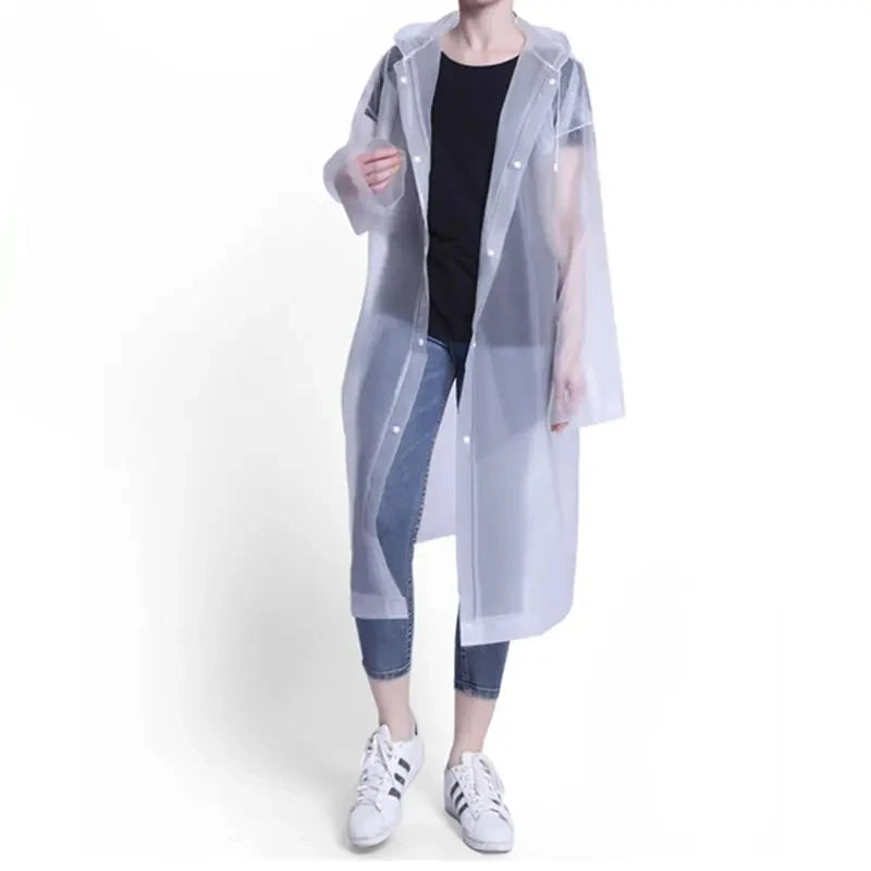 Adult Waterproof One-Piece Raincoat