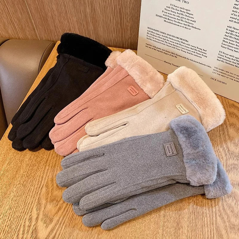 Women Winter Gloves Outdoor Warmth