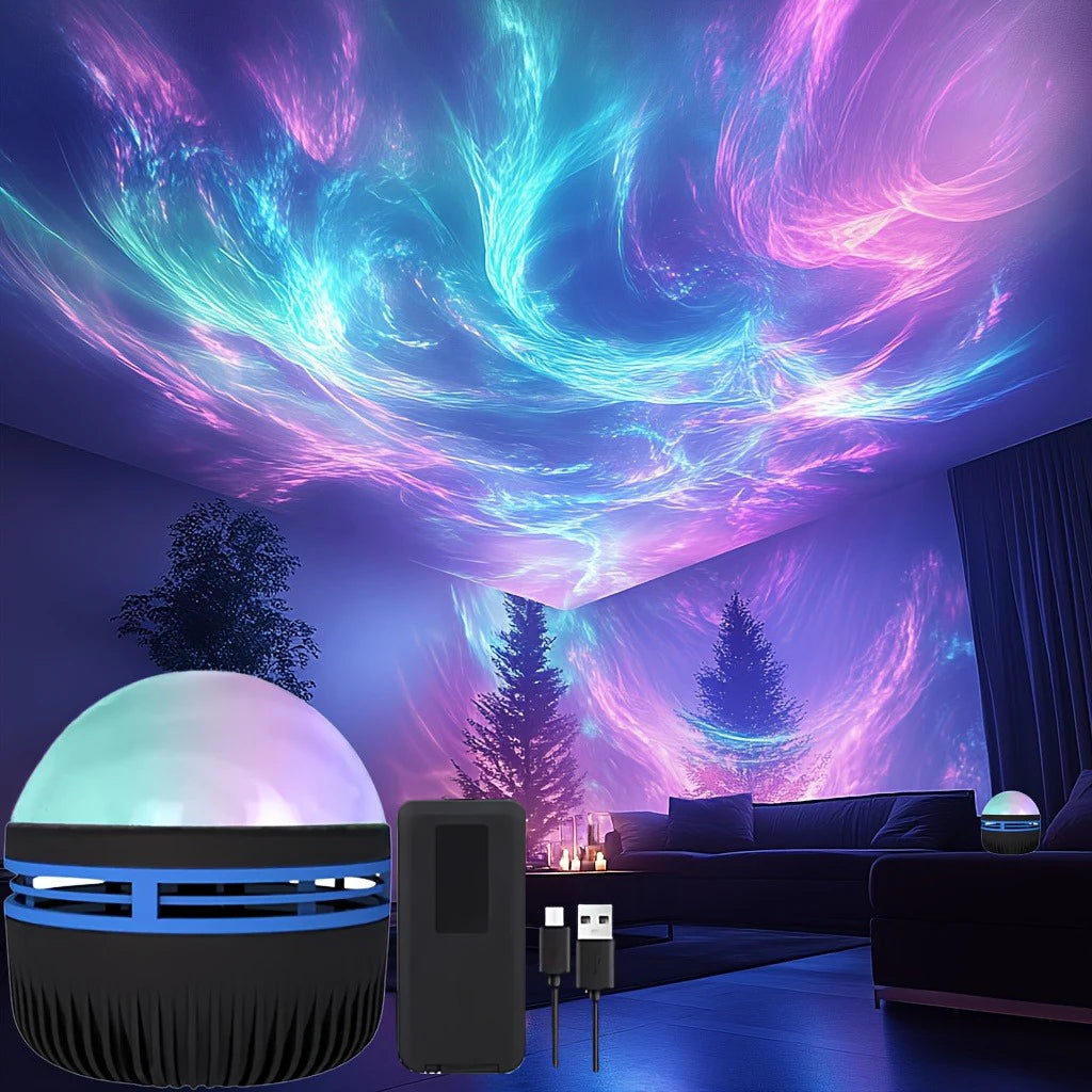 1pc LED Northern Lights Projection Lamp