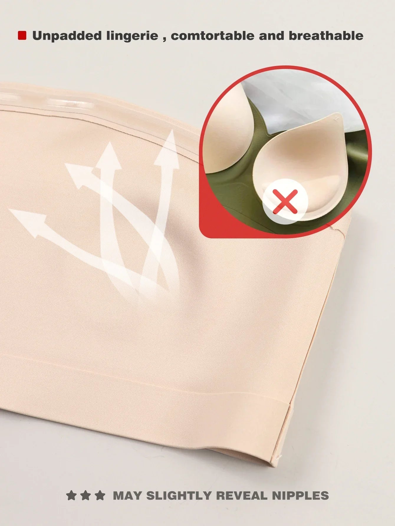 Seamless Front Button Bra Comfortable Smooth Underwear