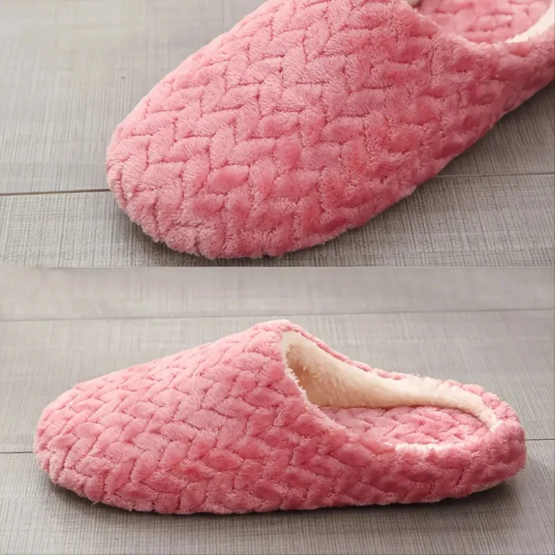Unisex Fluffy Indoor Slippers