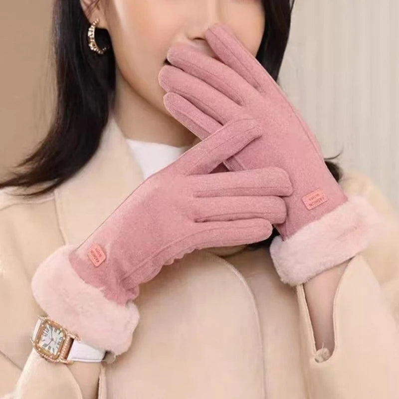 Women Winter Gloves Outdoor Warmth