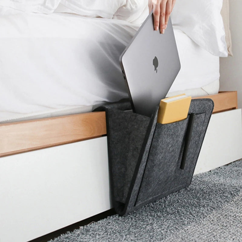 Bedside Pouch with Multiple Pockets