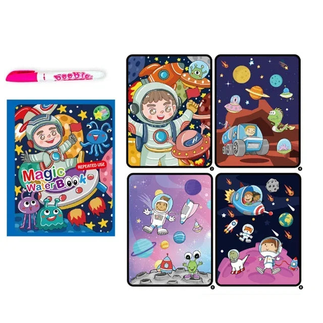 Creative Coloring Notebook for Toddlers &amp; Kids