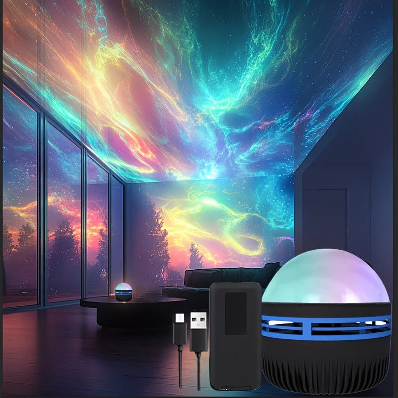 1pc LED Northern Lights Projection Lamp