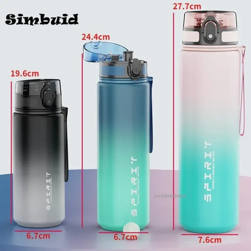 1 Liter Large Capacity Sports Water Bottle
