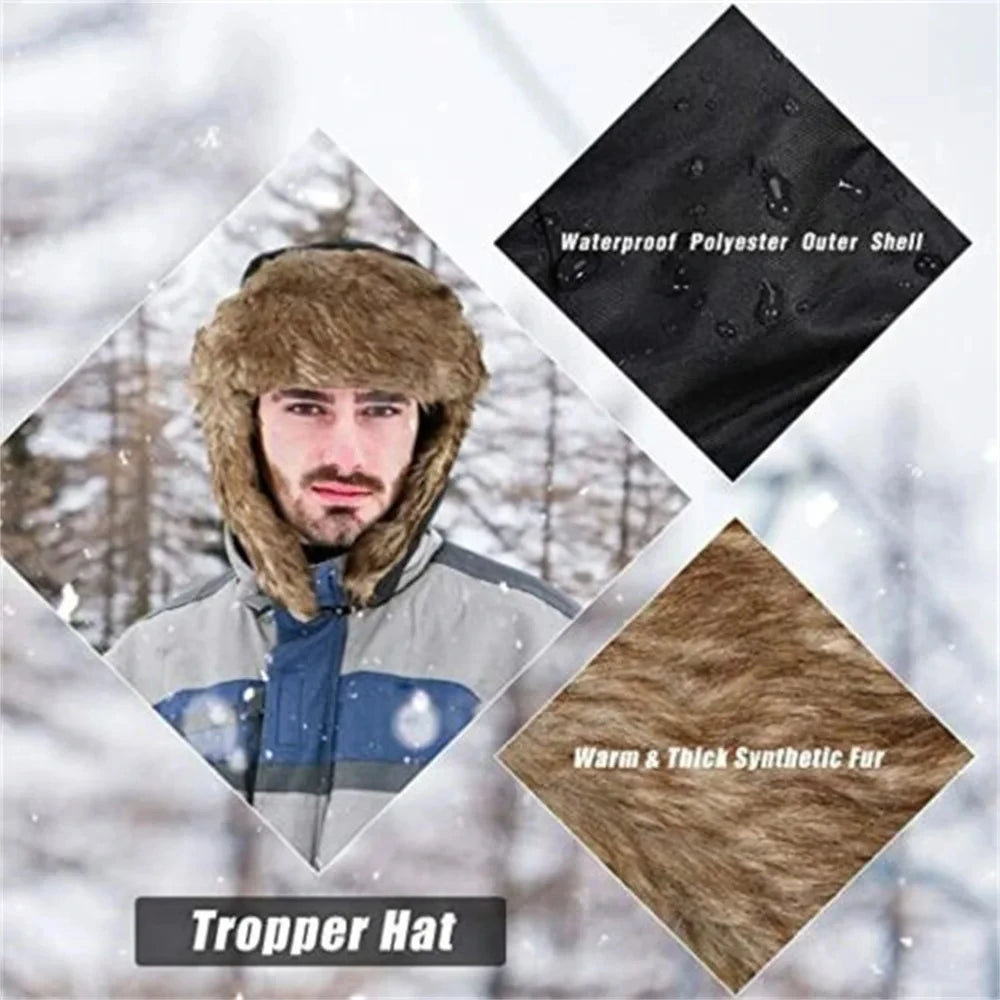 Men’s Winter Trapper Aviator Hat