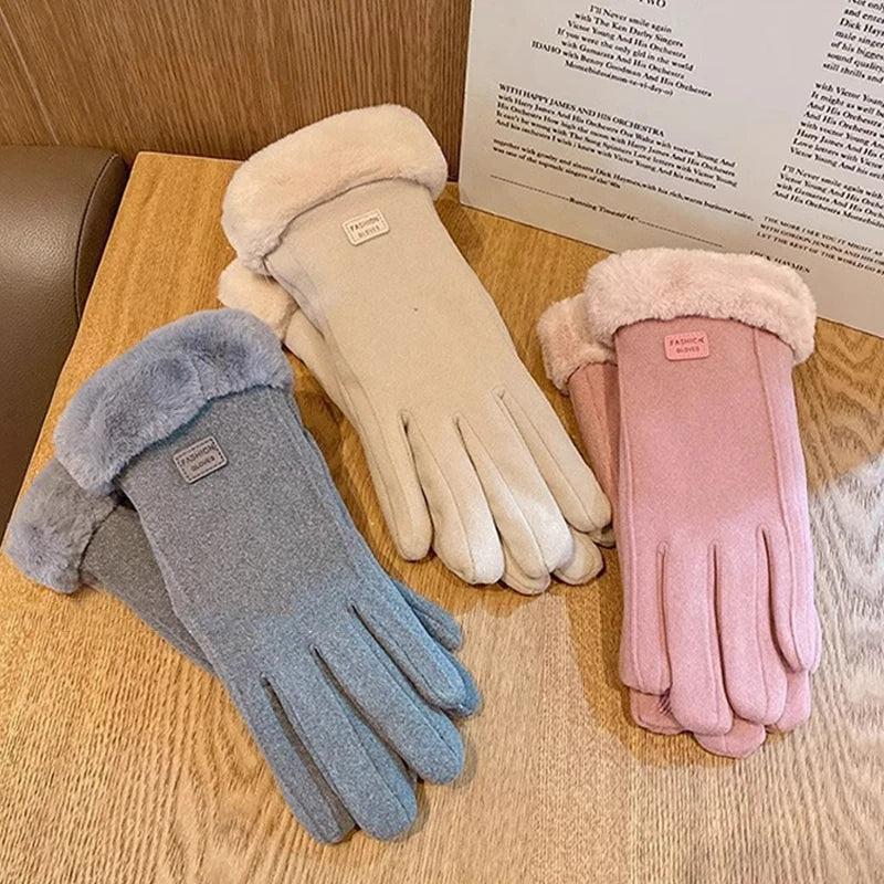Women Winter Gloves Outdoor Warmth