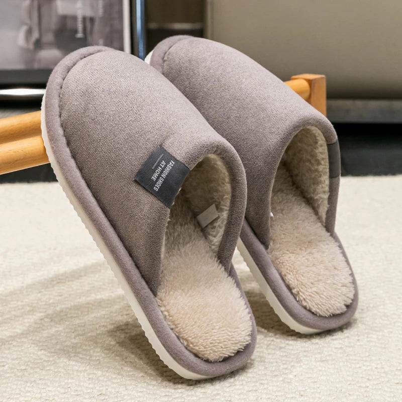 Winter Warm Slippers Men House