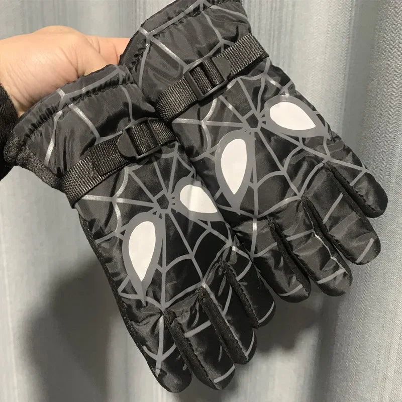 Children Gloves Spider Man