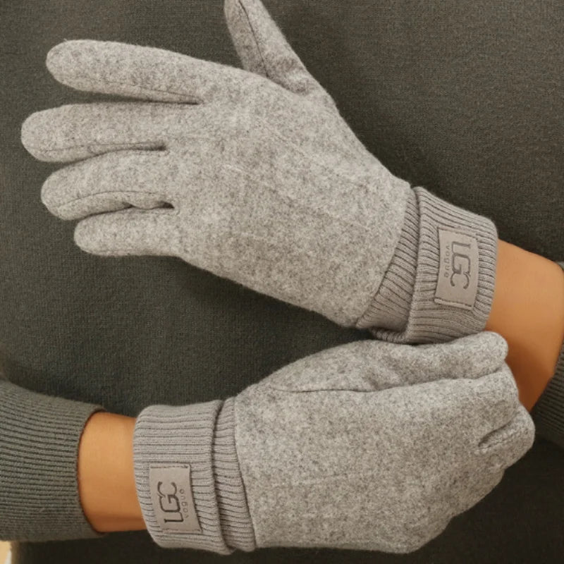Winter Cashmere Gloves for Women Warm Touch Screen