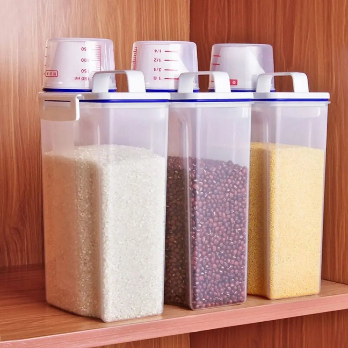 1pc Rice And Grains Food Storage Canister