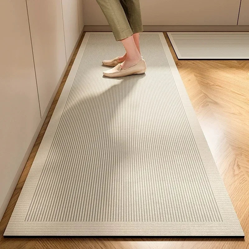 1/2PC Kitchen Floor Mat Non-Slip And Oil Resistant