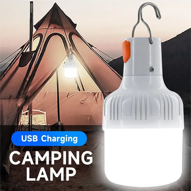Outdoor USB Rechargeable LED Lamp Bulbs High Brightness