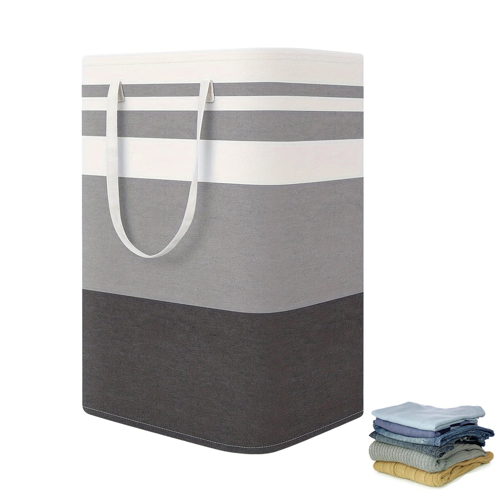 75L Large Laundry bags Baskets with Handles  40*30*60cm