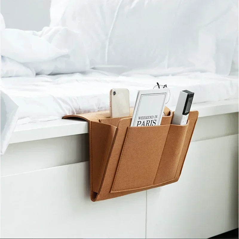 Bedside Pouch with Multiple Pockets