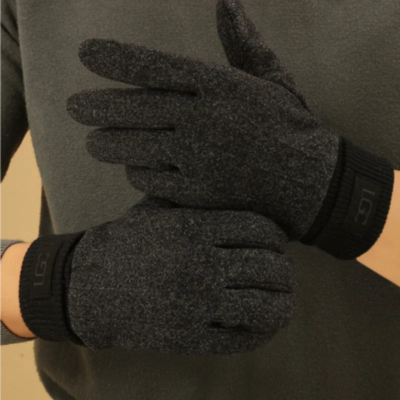 Winter Cashmere Gloves for Women Warm Touch Screen