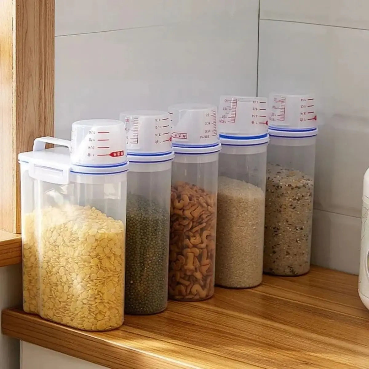 1pc Rice And Grains Food Storage Canister