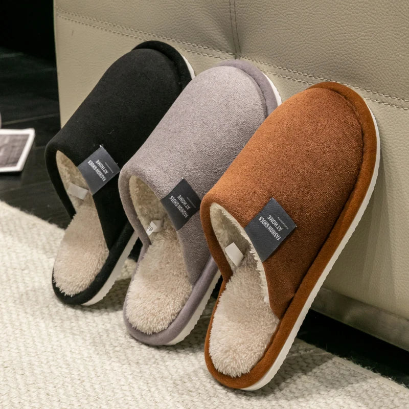 Winter Warm Slippers Men House