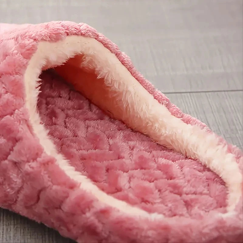 Unisex Fluffy Indoor Slippers