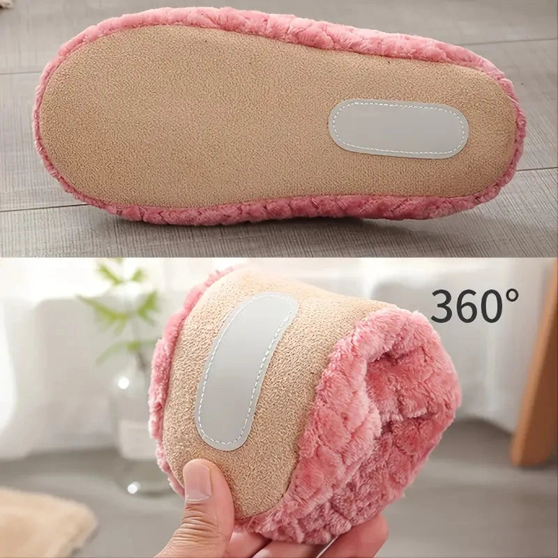 Unisex Fluffy Indoor Slippers