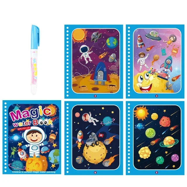 Creative Coloring Notebook for Toddlers &amp; Kids