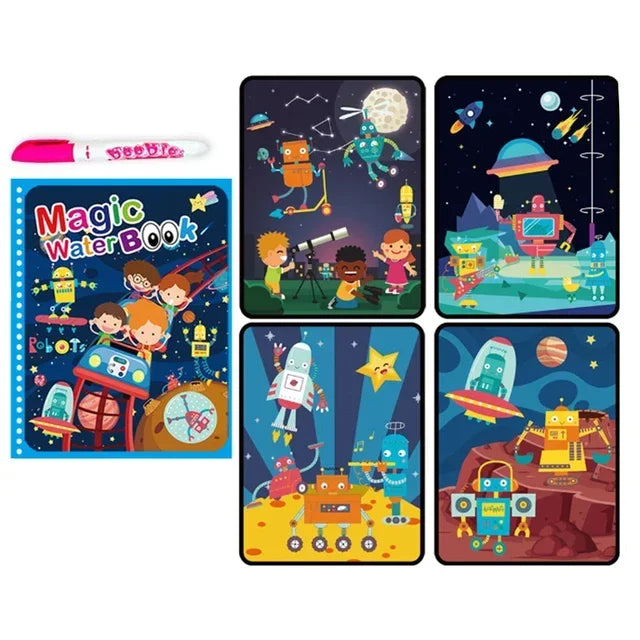 Creative Coloring Notebook for Toddlers &amp; Kids