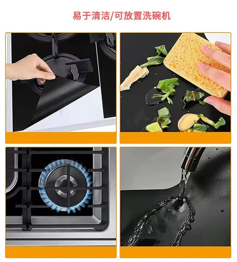 12 PCs Gas Stove Protector Pad Cooker
