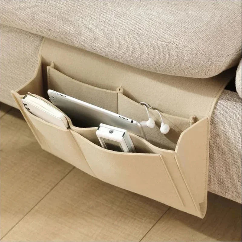 Bedside Pouch with Multiple Pockets