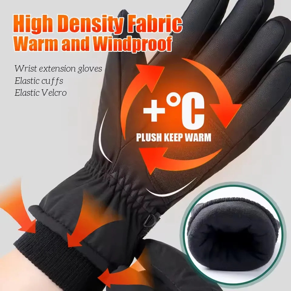 GTUBIKE Winter Warm Gloves for Outdoor Cycling Skiing