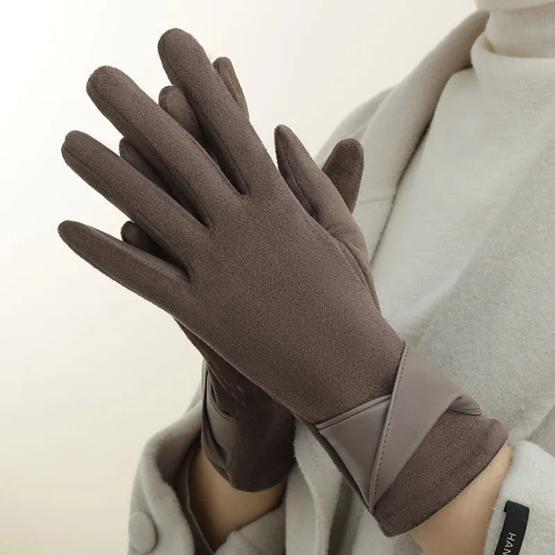 Women Winter Keep Warm Touch Screen Gloves