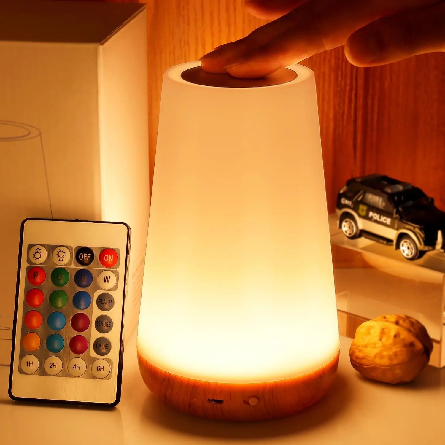 13 Color Changing Night Light Remote Control