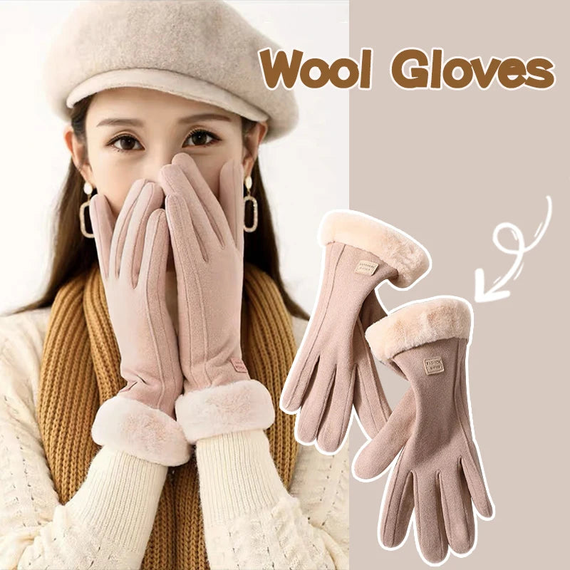 Women Winter Gloves Outdoor Warmth