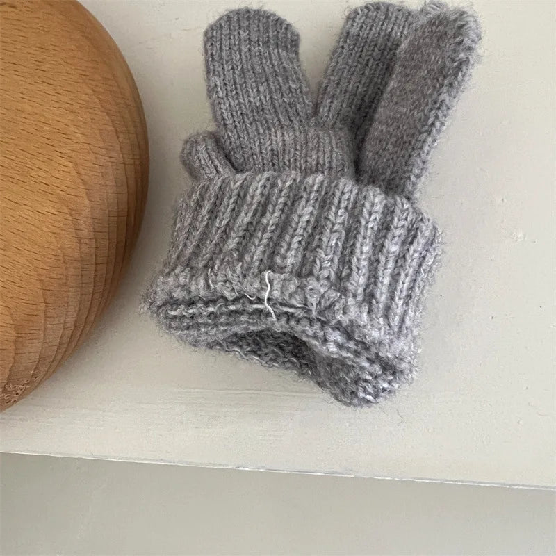 Kids Thick Bear Mittens
